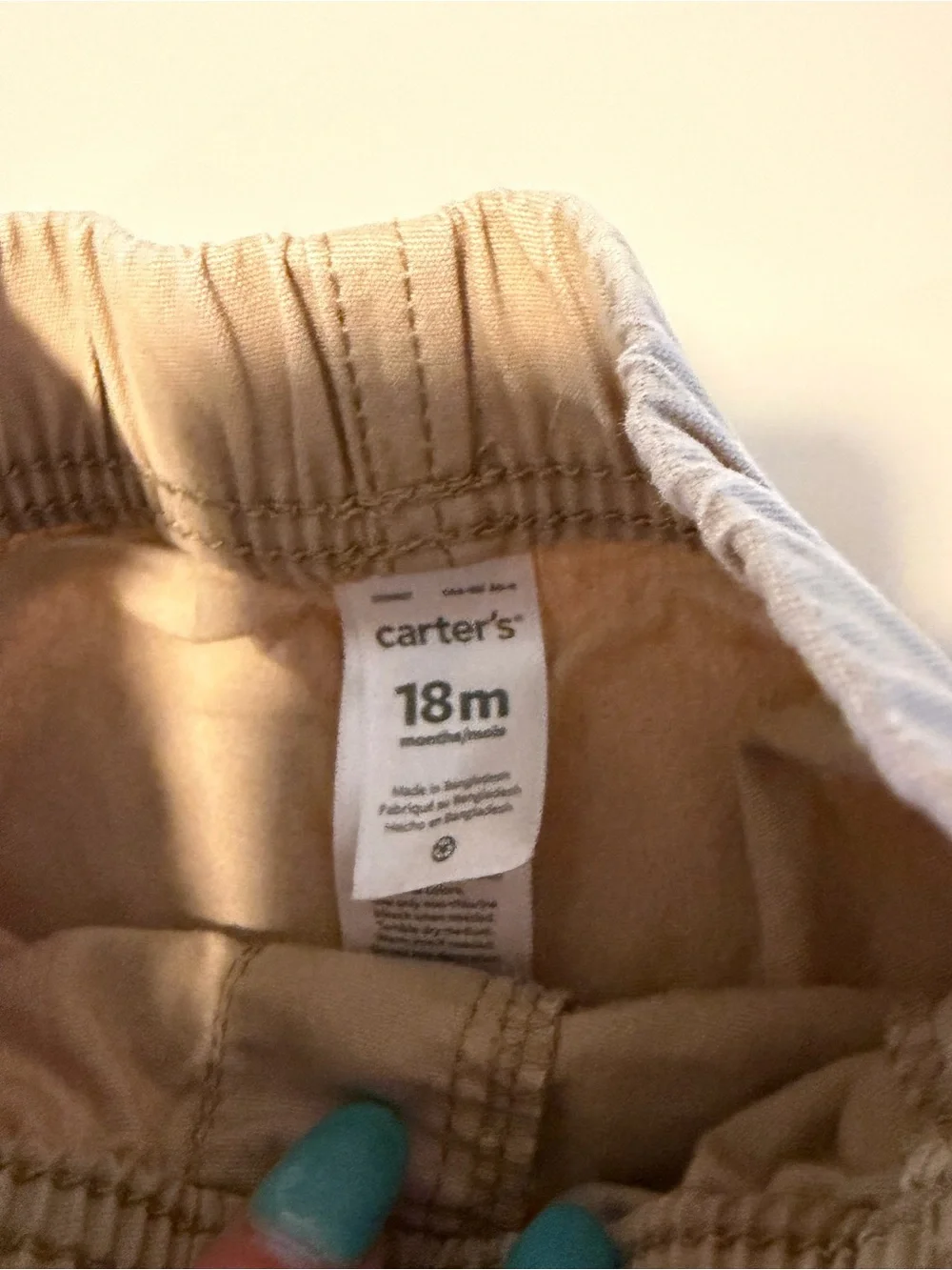Carter's Kids 5 Pack Joggers pants‎ and 2 wonder nation jeans 18 months